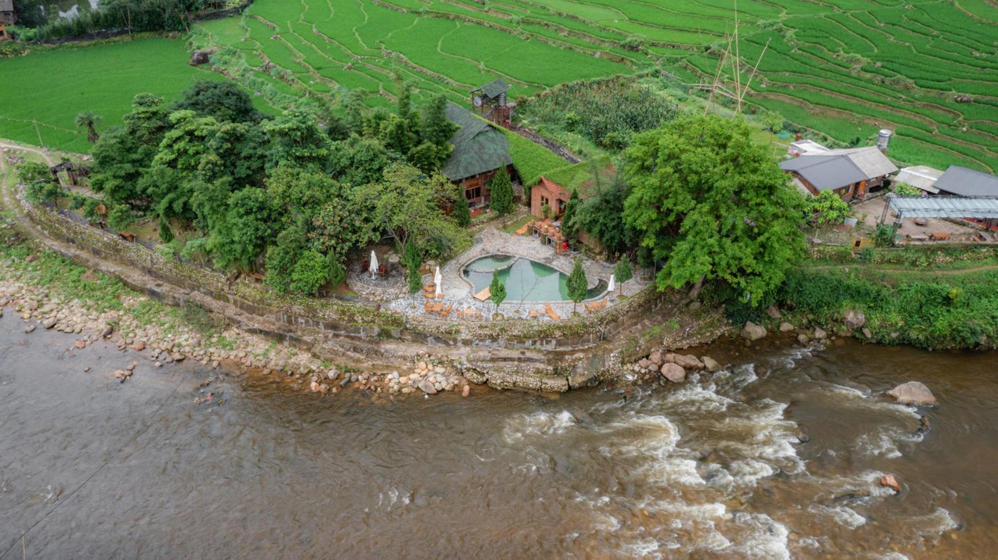 Sapa Riverside Ecolodge & Spa Exterior photo